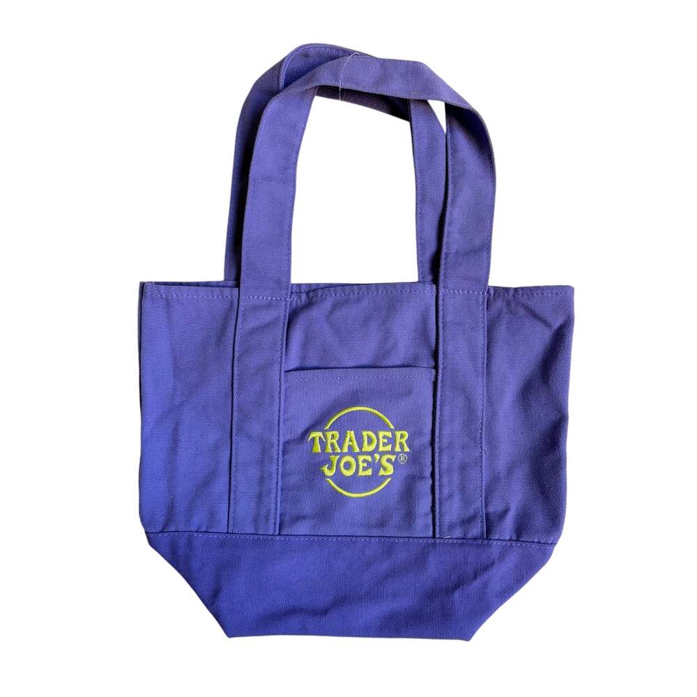 Trader Joe's Halloween Canvas Tote Bag (Purple)